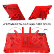 For iPad Air 11 2024 Butterfly Bracket EVA Shockproof Tablet Case(Red)