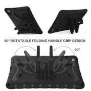 For iPad Pro 11 2024 Butterfly Bracket EVA Shockproof Tablet Case(Black)