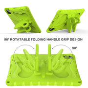 For iPad Pro 11 2024 Butterfly Bracket EVA Shockproof Tablet Case(Grass Green)