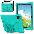 For iPad Pro 11 2024 Butterfly Bracket EVA Shockproof Tablet Case(Mint Green) - iPad Pro 11 2024 Cases by PMC TechLife | Online Shopping South Africa | PMC TechLife | Buy Now Pay Later Mobicred