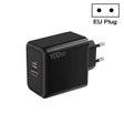 USB 67W / Type-C PD 33W Super fast Charging Full Protocol Mobile Phone Charger, EU Plug(Black) - USB Charger by PMC TechLife | Online Shopping South Africa | PMC TechLife | Buy Now Pay Later Mobicred