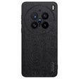 For vivo X200 Pro mini Tree Bark Leather Shockproof Phone Case(Black) - X200 Pro mini Cases by PMC Jewellery | Online Shopping South Africa | PMC Jewellery | Buy Now Pay Later Mobicred
