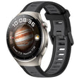For Huawei Watch 4 22mm Two Color Textured Silicone Watch Band(Grey+Black) - Watch Bands by PMC TechLife | Online Shopping South Africa | PMC TechLife