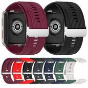 For Huawei Watch D Blood Pressure Watch Silicone Watch Band(Wine Red)