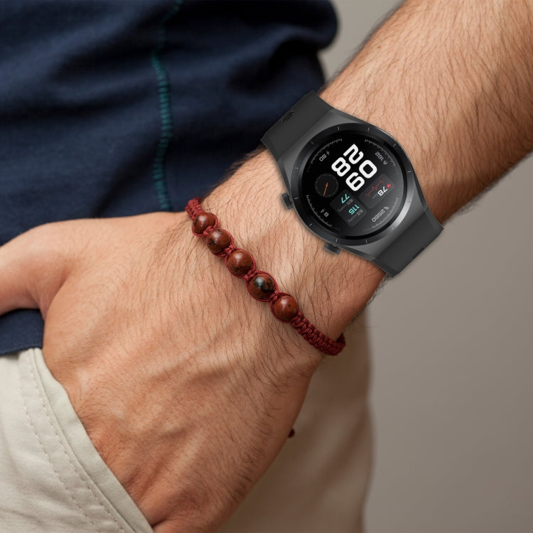 For Xiaomi Watch H1 Blood Pressure Watch Silicone Watch Band(Dark Grey)
