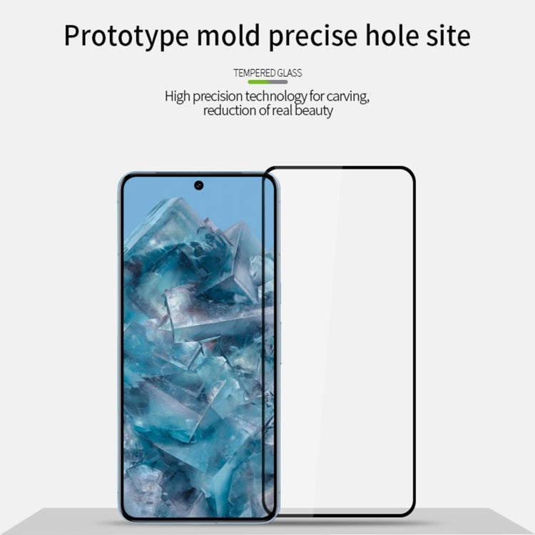 For Google Pixel 9 Pro XL MOFI 9H 2.5D Full Screen Tempered Glass Film(Black)
