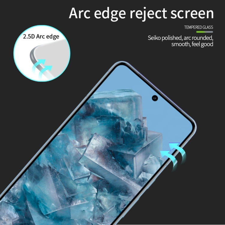 For Google Pixel 9 Pro XL MOFI 9H 2.5D Full Screen Tempered Glass Film(Black)