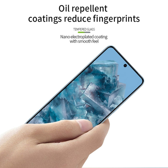 For Google Pixel 9 Pro XL MOFI 9H 2.5D Full Screen Tempered Glass Film(Black)