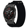 For Garmin Epix Pro 47mm 22mm Nylon Hook And Loop Fastener Watch Band(Black) - free shipping - PMC TechLife - Order now!