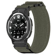 For Garmin Instinct Crossover 22mm Nylon Hook And Loop Fastener Watch Band(Grey) - free shipping - PMC TechLife - Order now!