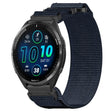 For Garmin Forerunner 965 22mm Nylon Hook And Loop Fastener Watch Band(Blue) - free shipping - PMC TechLife - Order now!