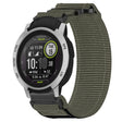 For Garmin Instinct 22mm Nylon Hook And Loop Fastener Watch Band(Grey) - Watch Bands by PMC TechLife | Online Shopping South Africa | PMC TechLife | Buy Now Pay Later Mobicred