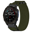 For Garmin Descent Mk3i  51mm 26mm Nylon Hook And Loop Fastener Watch Band(Army Green) - Watch Bands by PMC TechLife | Online Shopping South Africa | PMC TechLife