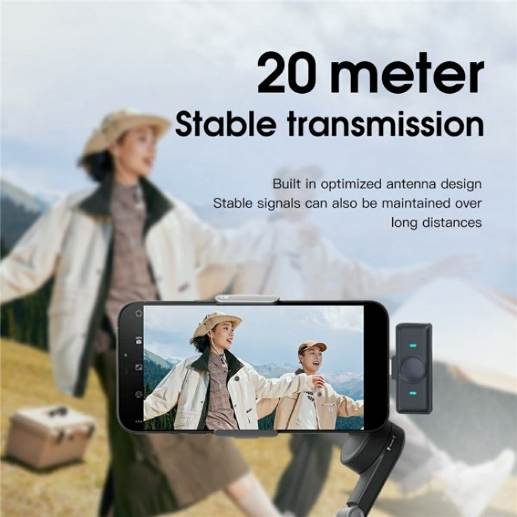 SX21 8 Pin Port 2.4G Smart Noise Reduction Lavalier Wireless Microphone