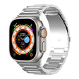 For Apple Watch Ultra 49mm I-Shaped Titanium Watch Band(Sliver) - Watch Bands by PMC TechLife | Online Shopping South Africa | PMC TechLife