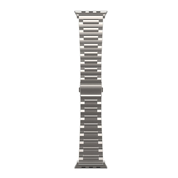 For Apple Watch SE 2022 44mm I-Shaped Titanium Watch Band(Titanium)
