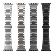 For Apple Watch Series 9 45mm I-Shaped Titanium Watch Band(Titanium)