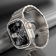 For Apple Watch Ultra 2 49mm I-Shaped Titanium Watch Band(Sliver)