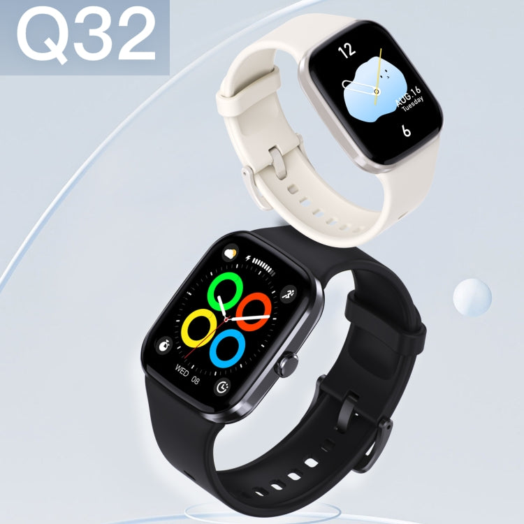 Q32 IP67 Water-resistant Smart Bracelet Bluetooth Call Fitness Tracker(White)