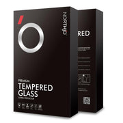 For iPhone 16e NORTHJO A++ 28 Degree Privacy Full Glue Silk Printing Tempered Glass Film