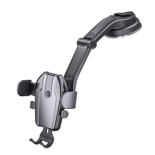 ES281 Car Dashboard Windshield Air Vent Suction Cup Phone Holder For 4-6.7 Inch Phone Mount