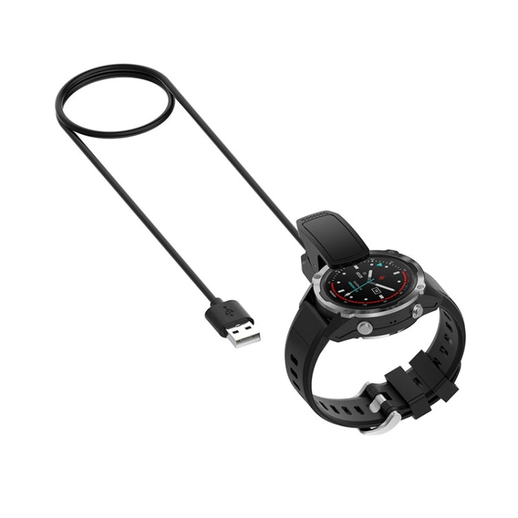 For Garmin Descent G2 / G1 Solar Smart Watch USB Charging Cable With Data Function(Black)