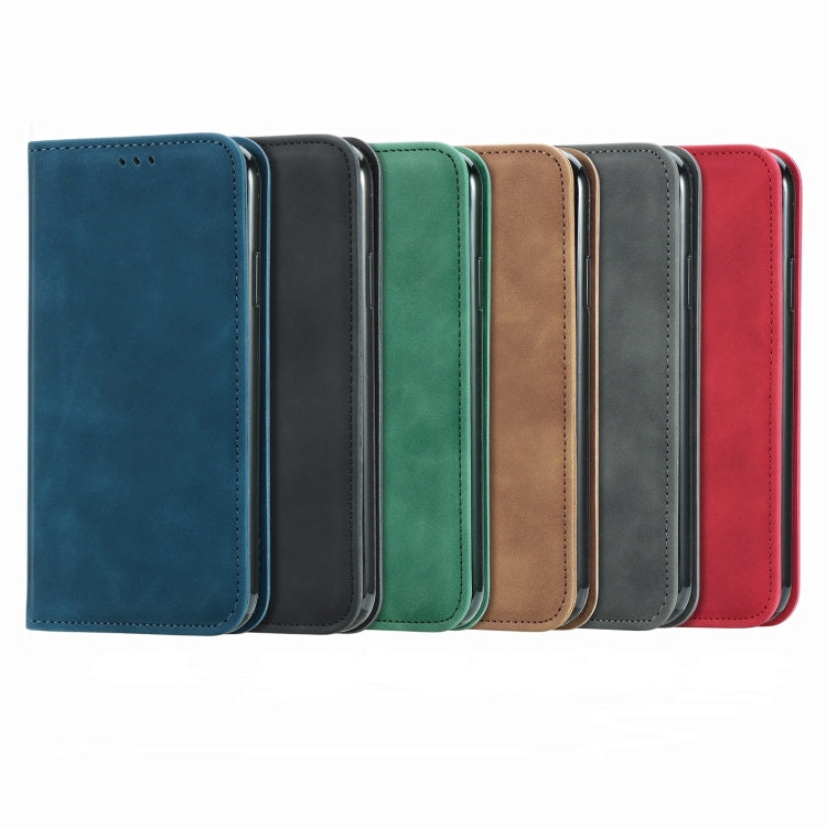 For Google Pixel 9 Retro Skin Feel Magnetic Flip Leather Phone Case(Green)