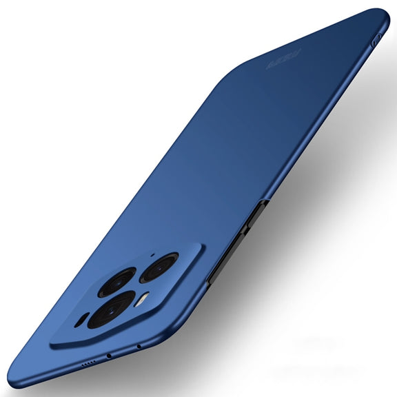 For Honor Magic6 RSR MOFI Frosted PC Ultra-thin Hard Phone Case(Blue)