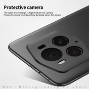 For Honor Magic6 RSR MOFI Frosted PC Ultra-thin Hard Phone Case(Blue)