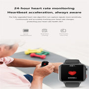 G18 1.83 inch Color Screen Smart Watch Silicone Strap, Support  Noninvasive Blood Sugar / Uric Acid(Red)