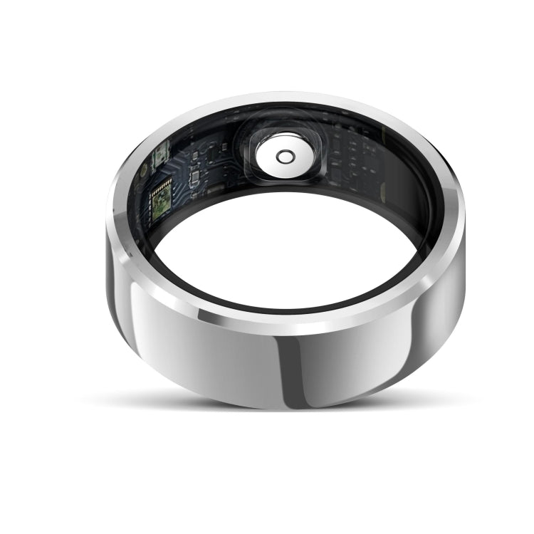 R6 SIZE 8 Smart Ring, Support Heart Rate / Blood Oxygen / Sleep Monitoring(White)