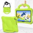 For Lenovo Tab M10 3rd Gen TB-328FU/XU  Handle Football Shaped EVA Shockproof Tablet Case(Grass Green) - Lenovo by PMC TechLife | Online Shopping South Africa | PMC TechLife | Buy Now Pay Later Mobicred