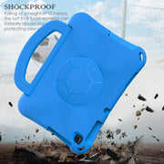 For Lenovo Tab M10 3rd Gen TB-328FU/XU  Handle Football Shaped EVA Shockproof Tablet Case(Blue)
