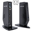WAVLINK UG69PD5 USB-C HD 60Hz Monitor Adapter Dual 4K Display Docking Station, Plug:EU Plug - free shipping - PMC TechLife - Order now!