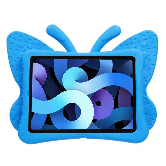 For iPad Air 11 2025 / 2024 Butterfly Bracket Kids EVA Shockproof Tablet Case(Blue)