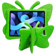 For iPad Air 11 2024 Butterfly Bracket Kids EVA Shockproof Tablet Case(Green) - iPad Air 11 2024 Cases by PMC TechLife | Online Shopping South Africa | PMC TechLife | Buy Now Pay Later Mobicred
