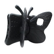 For iPad Pro 11 2024 Butterfly Bracket Kids EVA Shockproof Tablet Case(Black)