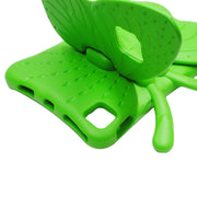 For iPad Pro 11 2024 Butterfly Bracket Kids EVA Shockproof Tablet Case(Green)