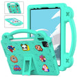 For iPad Air 11 2025 / 2024 Handle Kickstand Children EVA Shockproof Tablet Case(Mint Green) - free shipping - PMC TechLife - Order now!