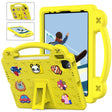 For  iPad Pro 11 2024 Handle Kickstand Children EVA Shockproof Tablet Case(Yellow) - iPad Pro 11 2024 Cases by PMC TechLife | Online Shopping South Africa | PMC TechLife | Buy Now Pay Later Mobicred