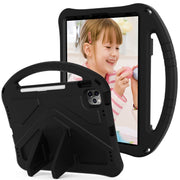 For iPad Air 11 2024 EVA Shockproof Tablet Case with Holder(Black)