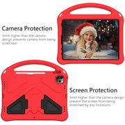 For iPad Air 11 2024 EVA Shockproof Tablet Case with Holder(Red)