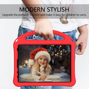 For iPad Air 11 2024 EVA Shockproof Tablet Case with Holder(Red)