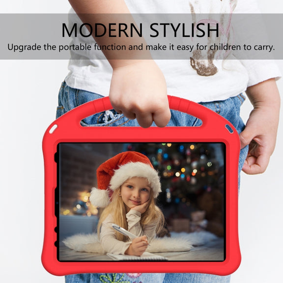 For iPad Air 11 2024 EVA Shockproof Tablet Case with Holder(Red)