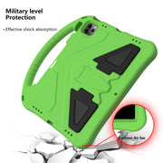 For iPad Air 11 2024 EVA Shockproof Tablet Case with Holder(Green)