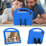 For iPad Pro 11 2024 EVA Shockproof Tablet Case with Holder(Blue)