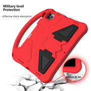 For iPad Pro 11 2024 EVA Shockproof Tablet Case with Holder(Red)