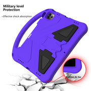 For iPad Pro 11 2024 EVA Shockproof Tablet Case with Holder(Purple)