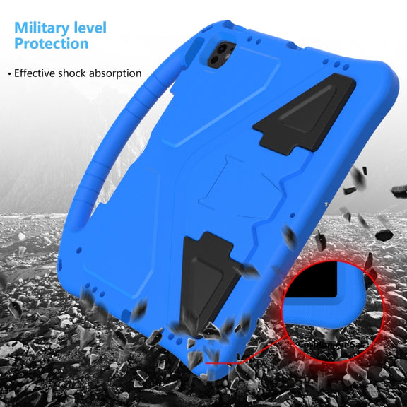 For iPad Air 13 2024 EVA Shockproof Tablet Case with Holder(Blue)