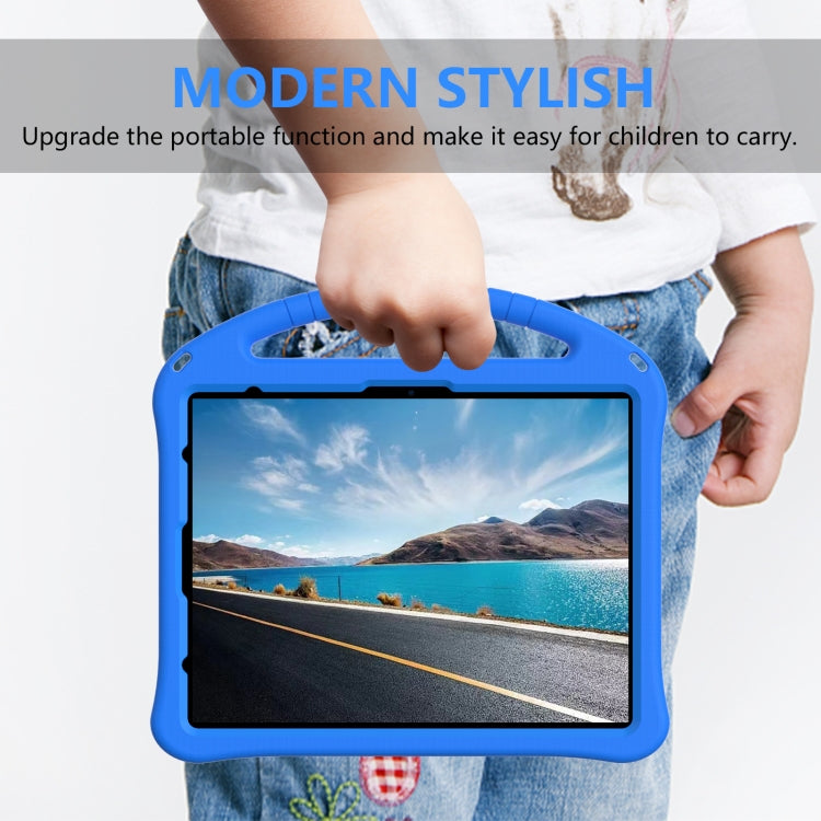 For iPad Air 13 2024 EVA Shockproof Tablet Case with Holder(Blue)